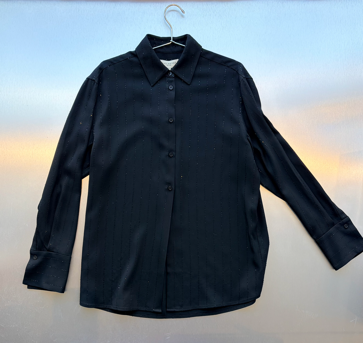 KALLMEYER Mollie Button Down in Obsidian