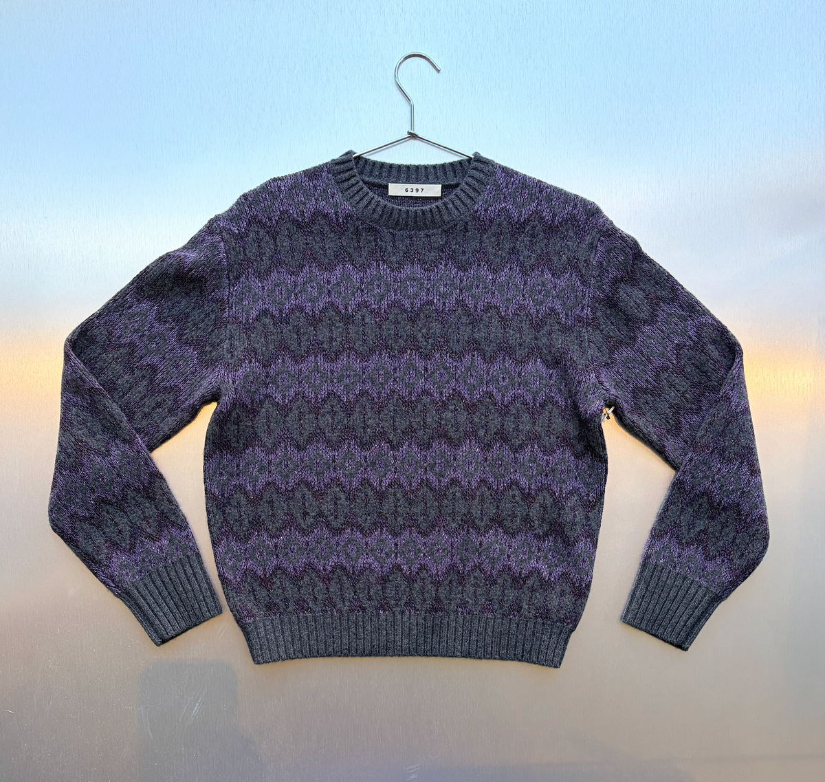 6397 Fairisle Sweater Viola