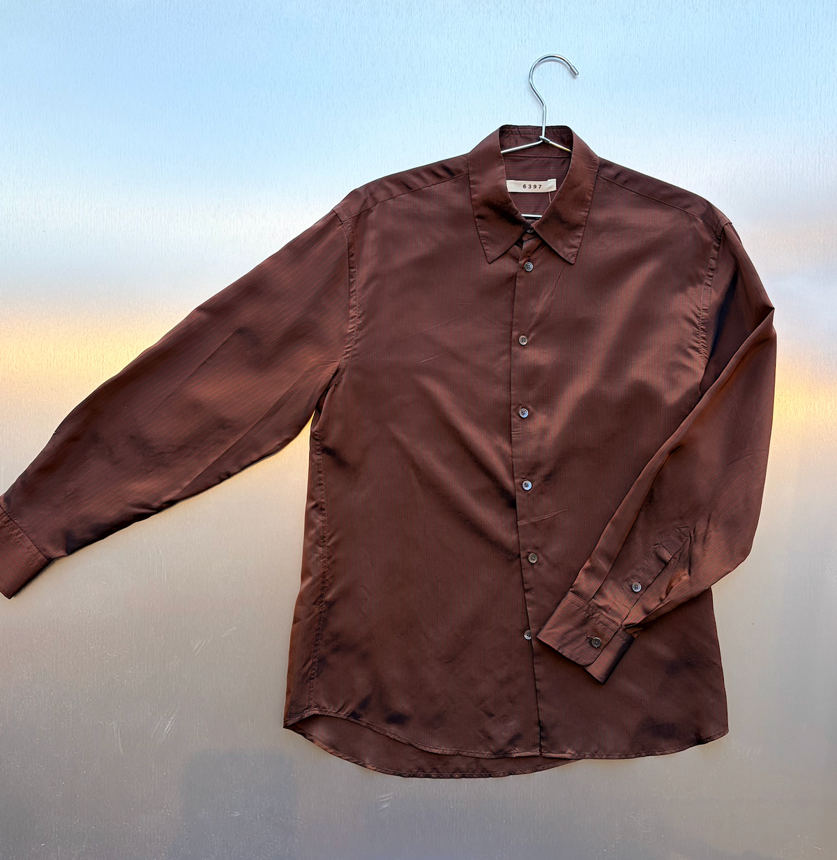 6397 Dress Shirt in Amaro