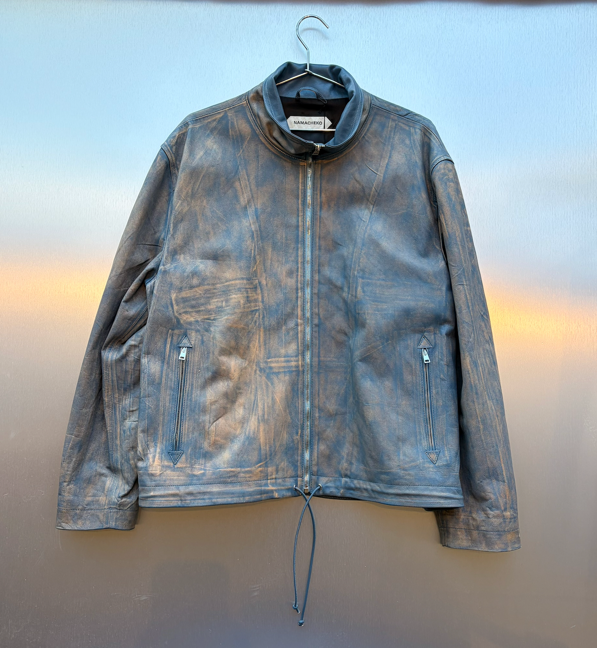 NAMACHEKO Cariddi Leather Anorak