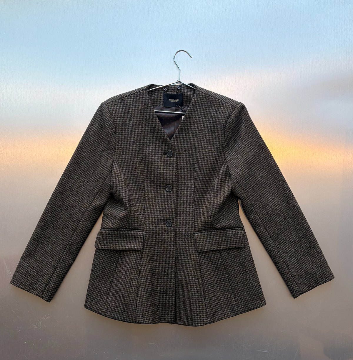 RACHEL COMEY Mattie Blazer in Heather Brown