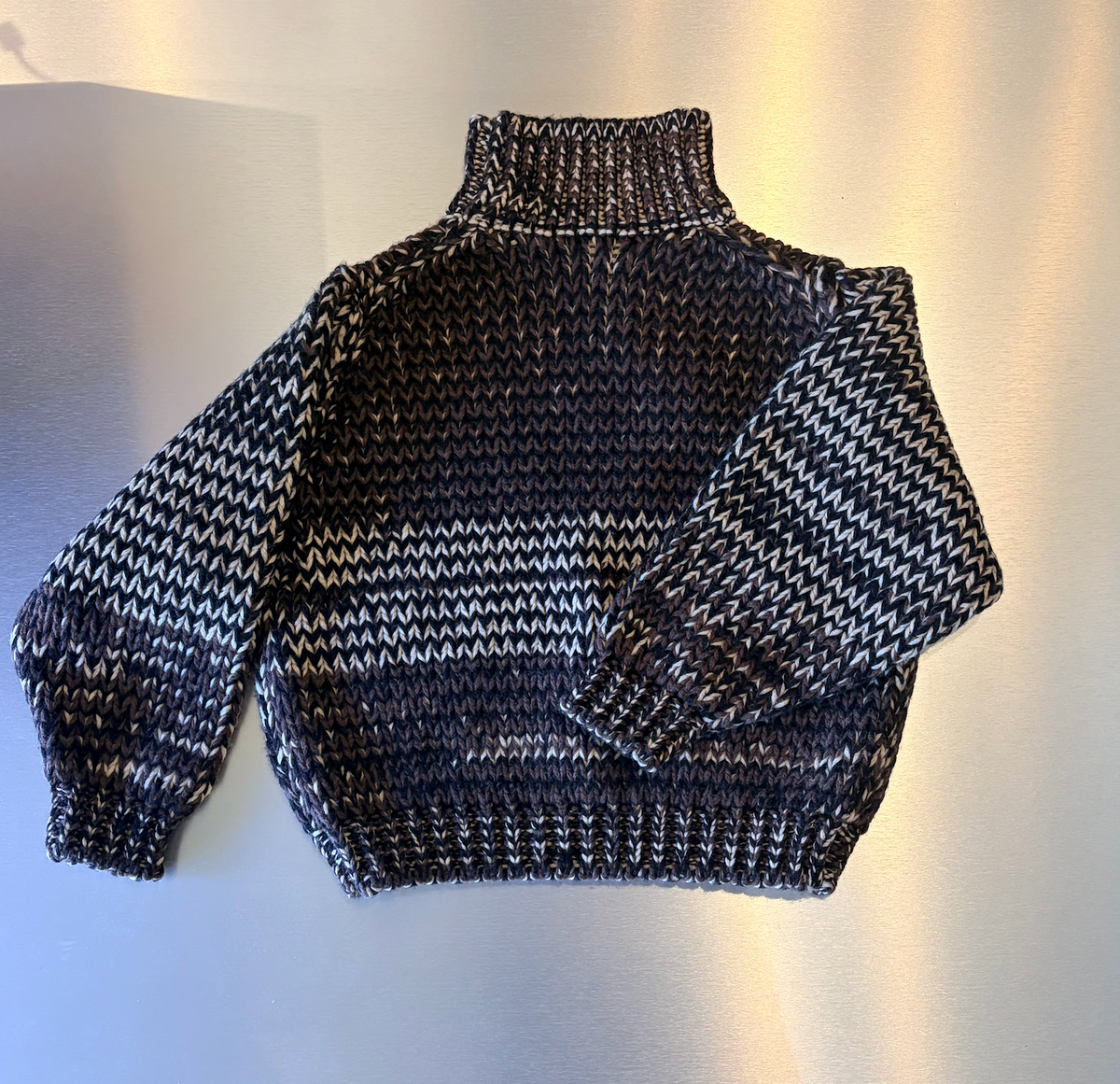 KALLMEYER Bruno Funnel Neck in Heavy Spun Wool
