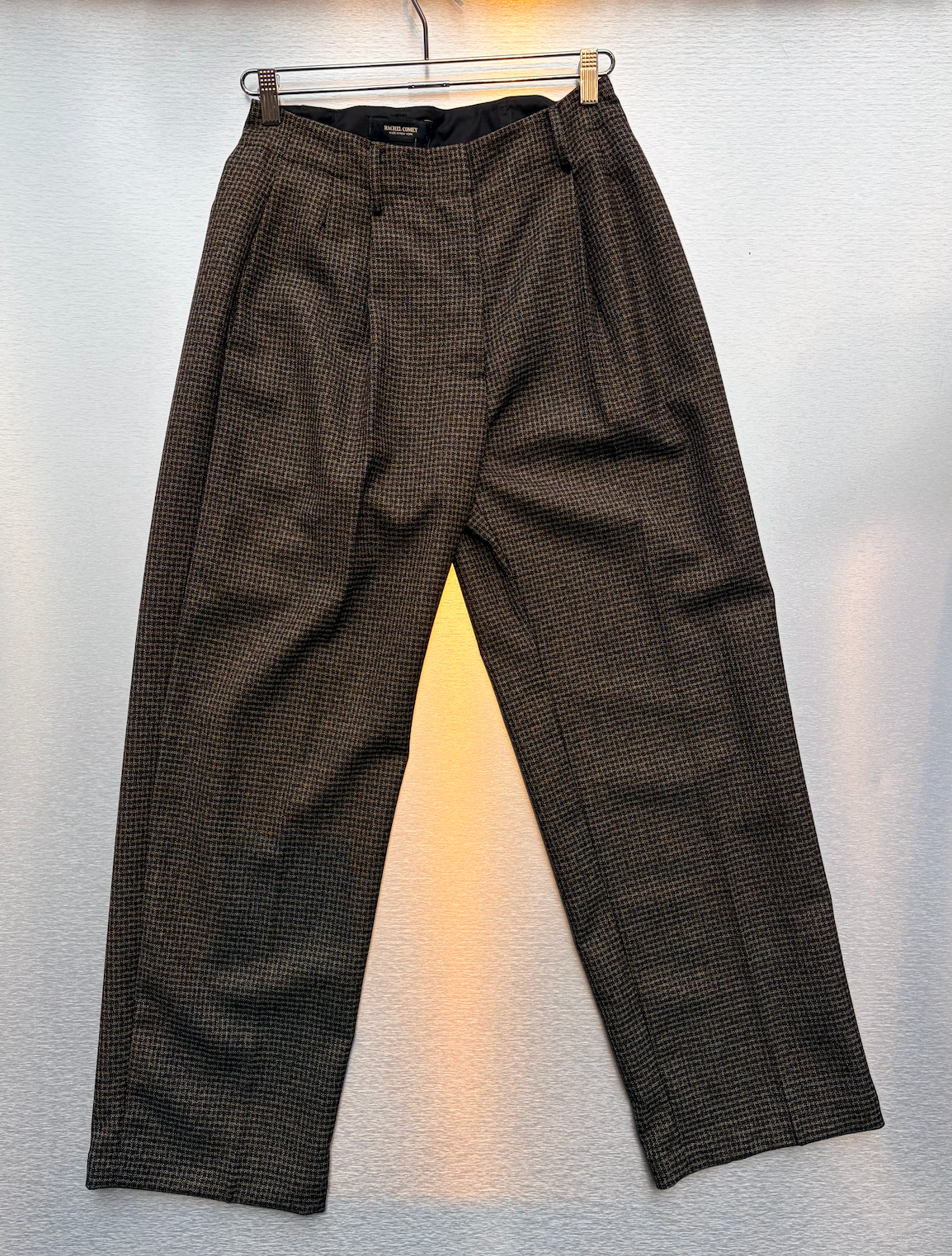 RACHEL COMEY Hurst Pant in Heather Brown