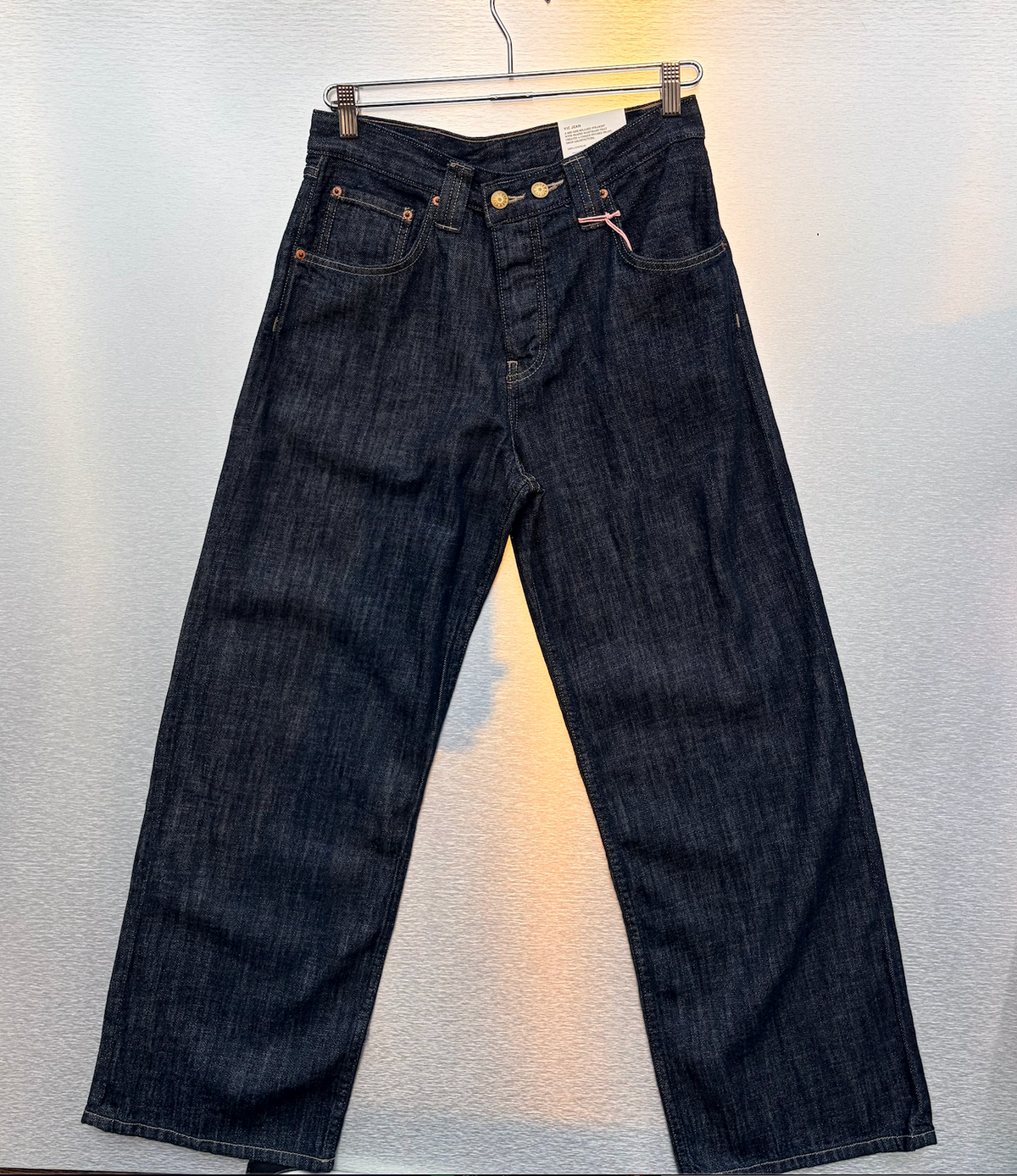 B SIDES Vic Jean in Indigo Rinse